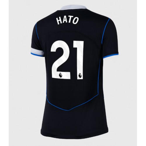 Chelsea Jorrel Hato #21 Tredje Tröja Kvinnor 2025-26 Kortärmad Chelsea Jorrel Hato #21 Tredje Tröja Kvinnor 2025-26 Kortärmad
